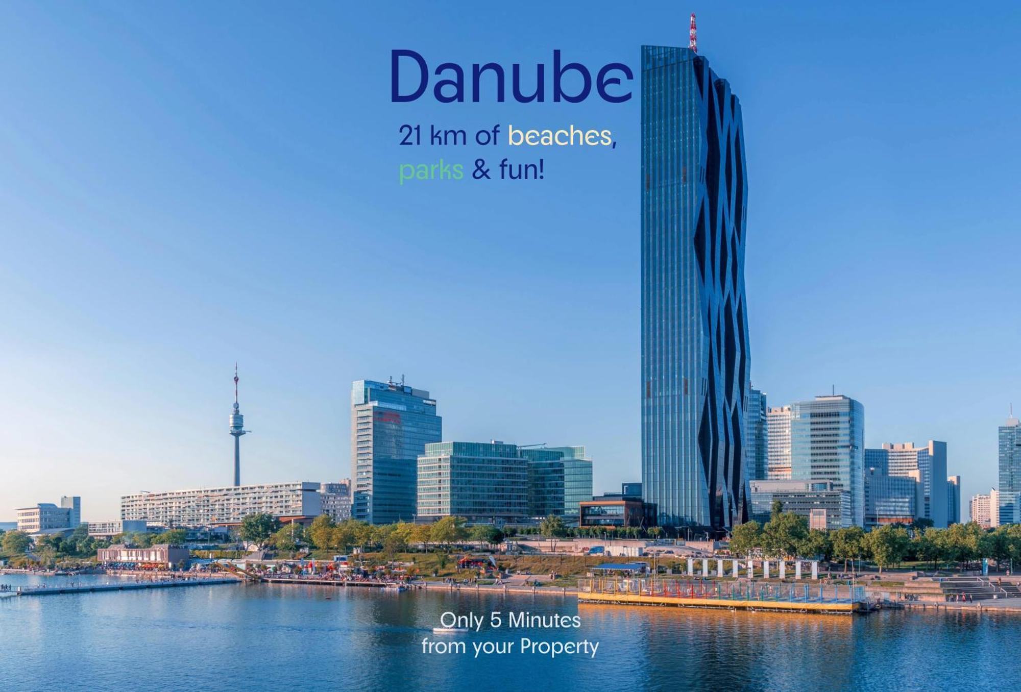 Welcoming 2Br Apt. Near Danube & Millenium Tower Vídeň Exteriér fotografie